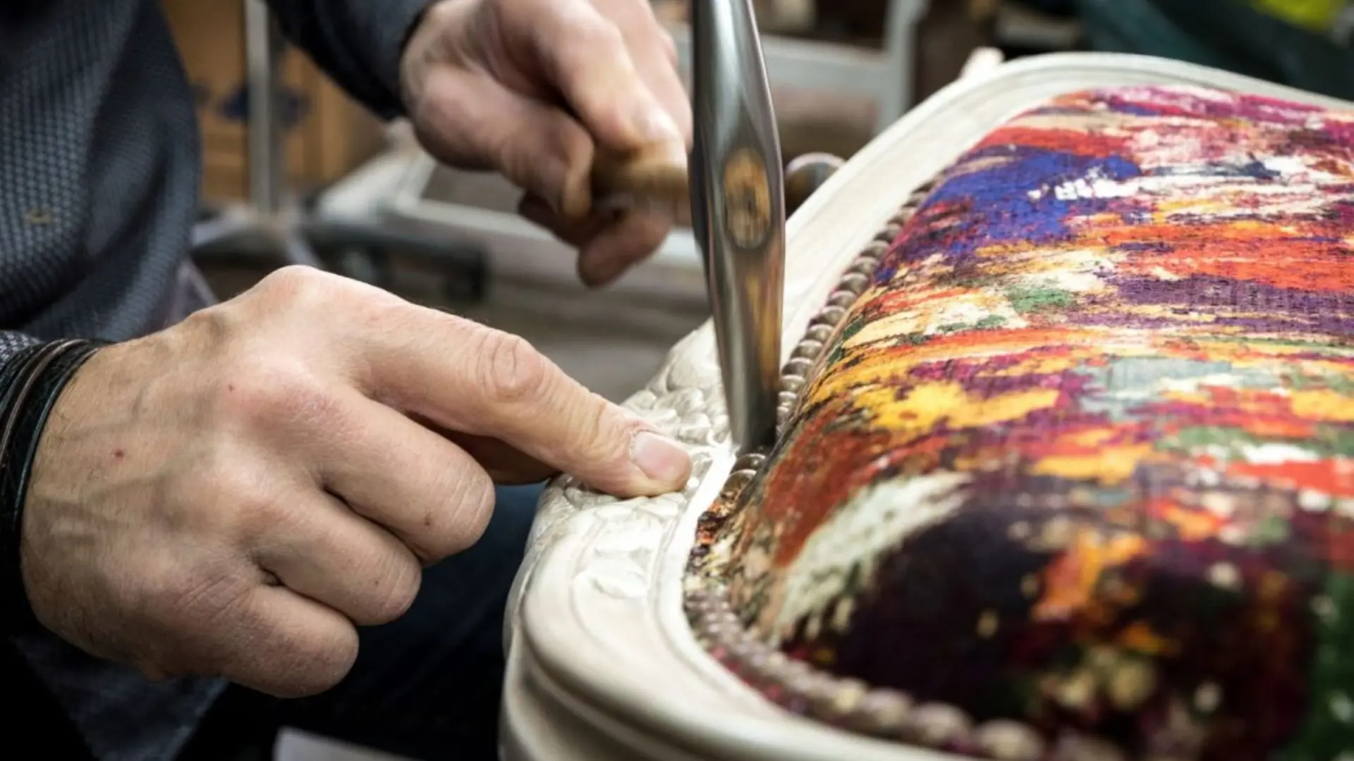 Finition pause de clous