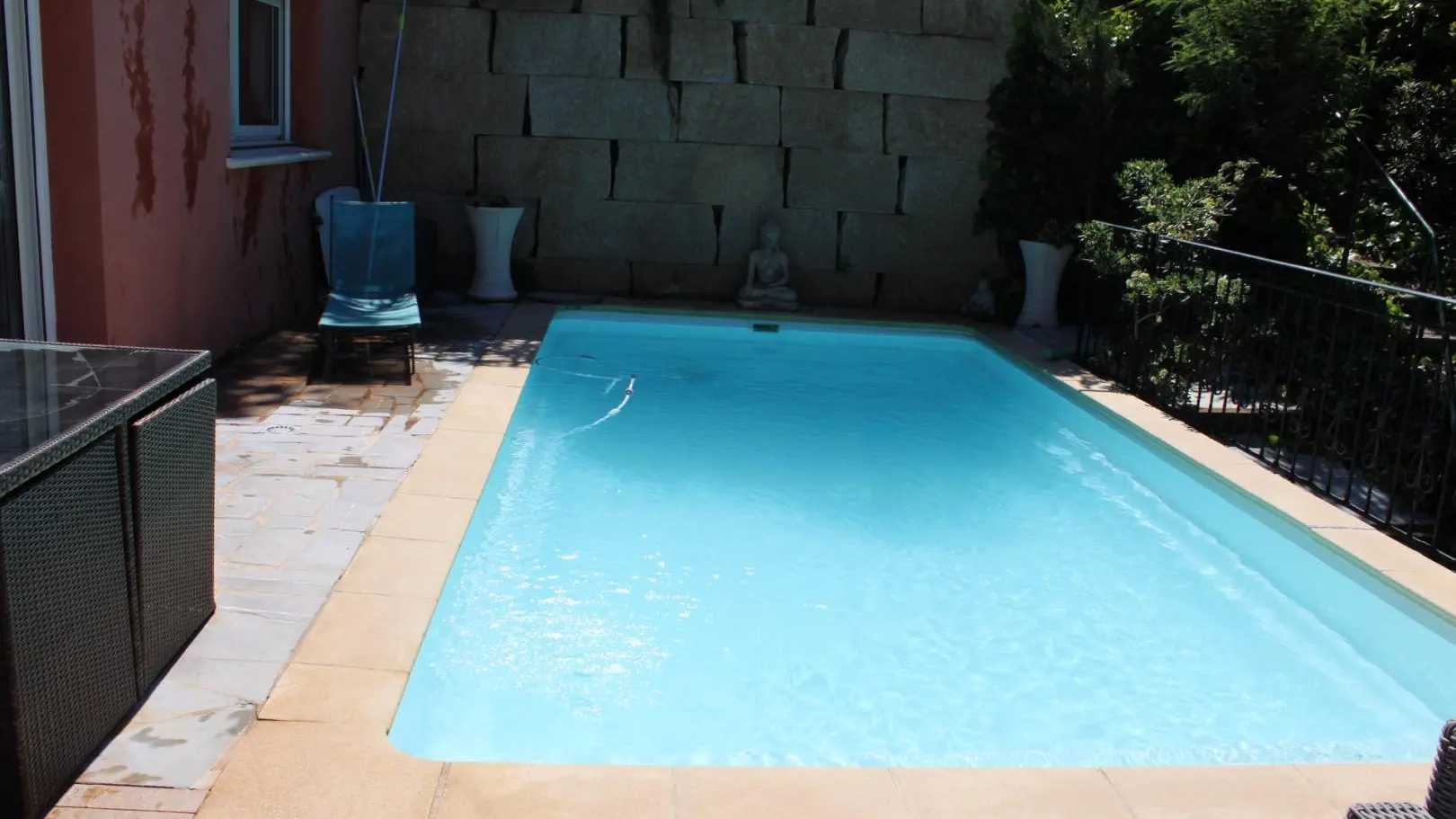 Piscine privative Gîte Terres Rouge 2 à Théoule sur mer - Gîtes de France Alpes-Maritimes