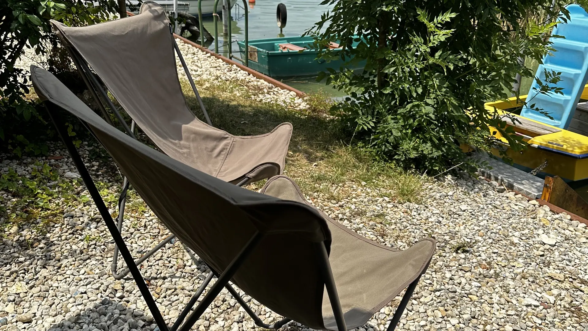 Camping Les Peupliers - Détente en bord de lac