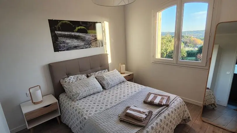 Gîte Villa les Seringas - Chambre 3 - Mougins-Gîtes de France Alpes-Maritimes