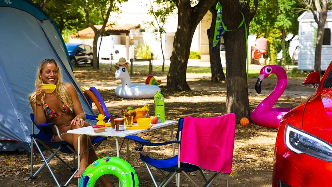 intérieur camping