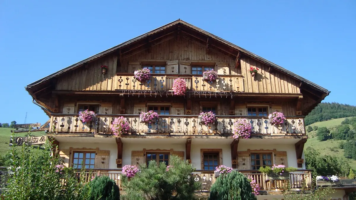 Hôtel de la Griyotire l'été