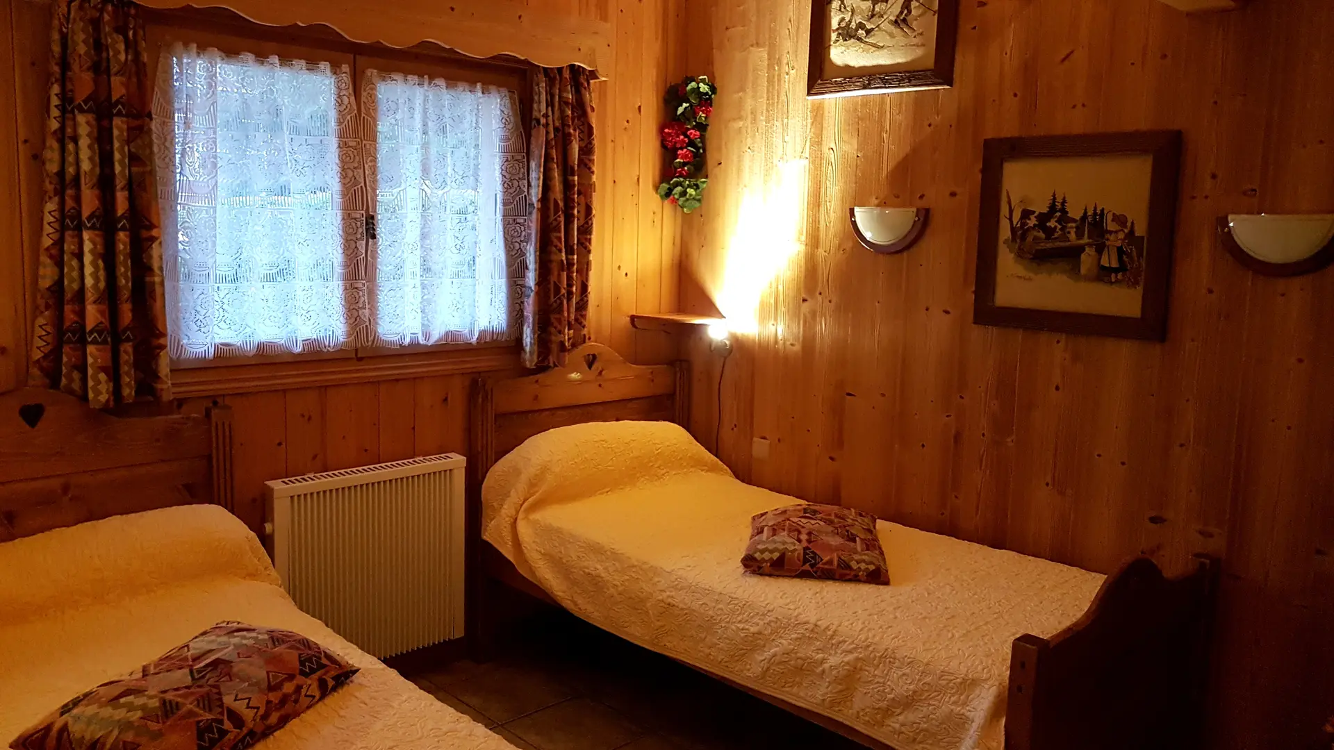Vue sur la chambre