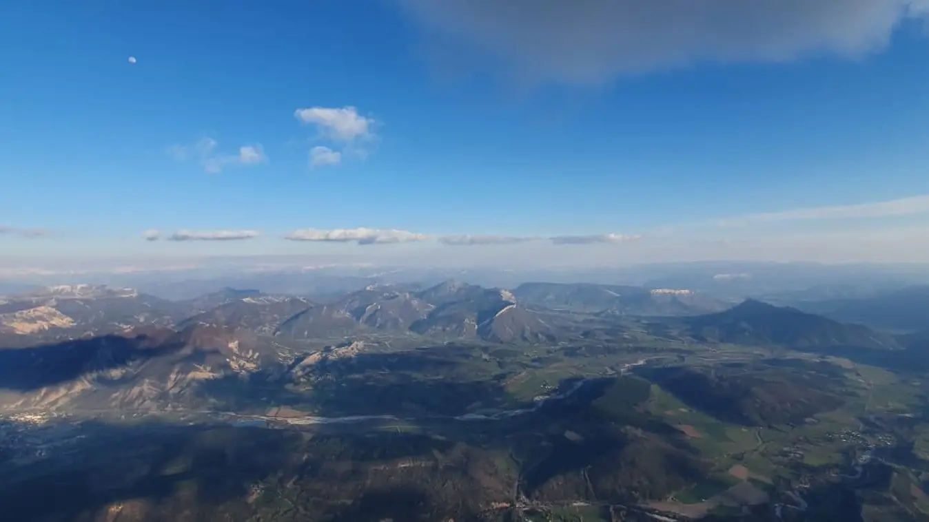 Vue du ciel - David Richier - Parapente