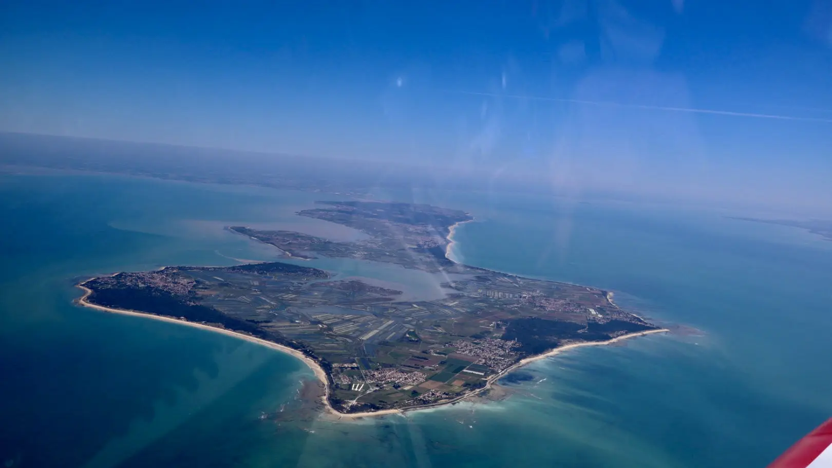 Ile de Ré vue du ciel