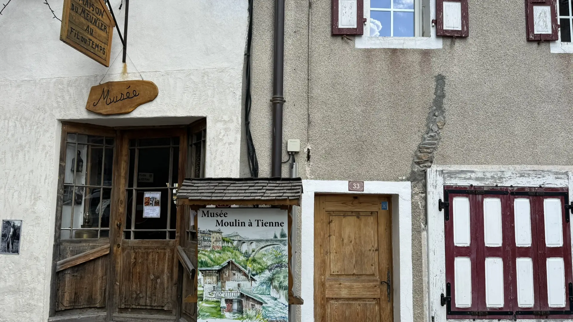 Entrée du musée de la Maison du Meunier