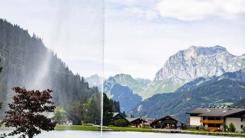 Paddle sur le lac de Vonnes