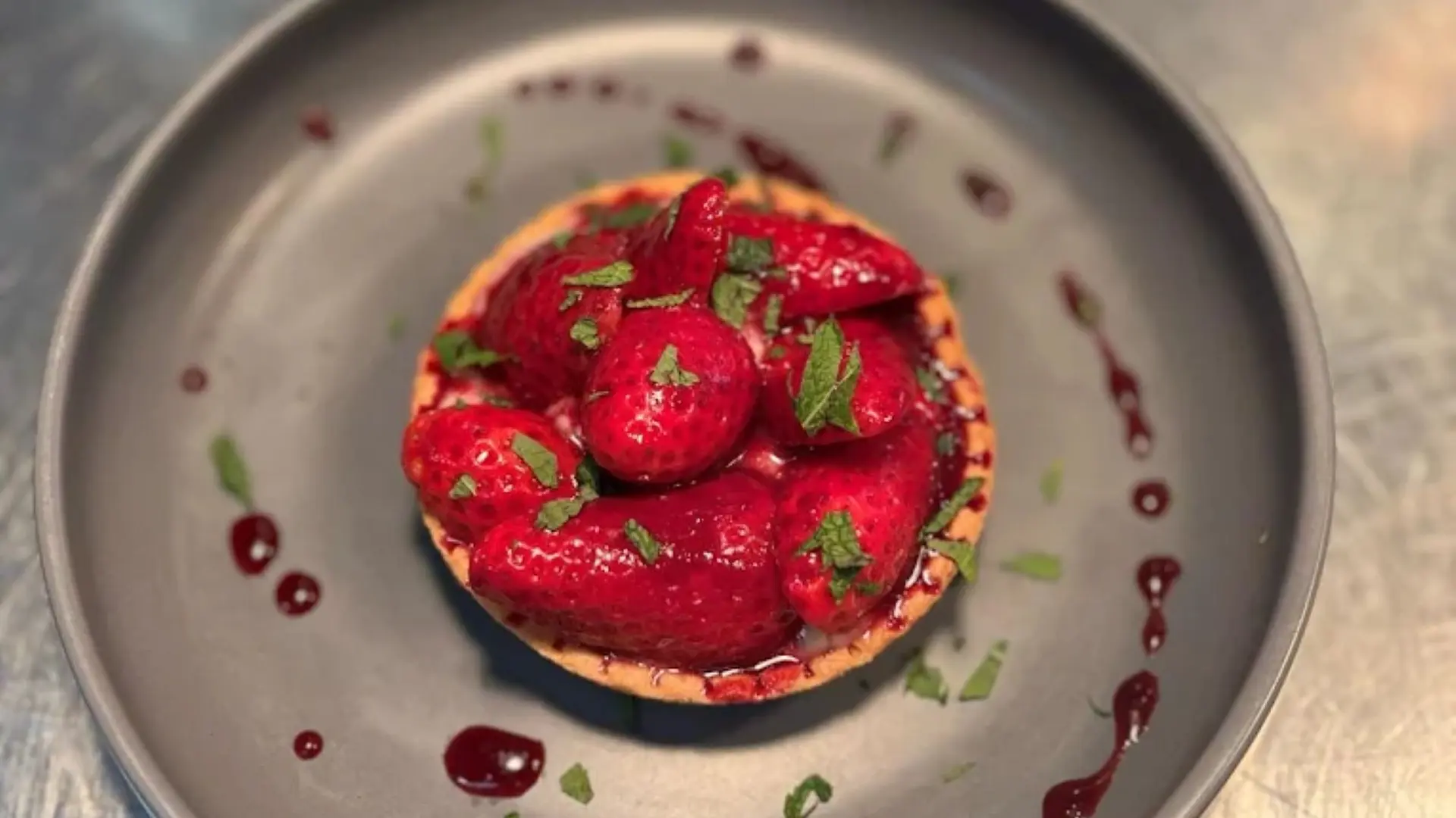 tartelette à la fraise