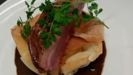 Présentation de plat