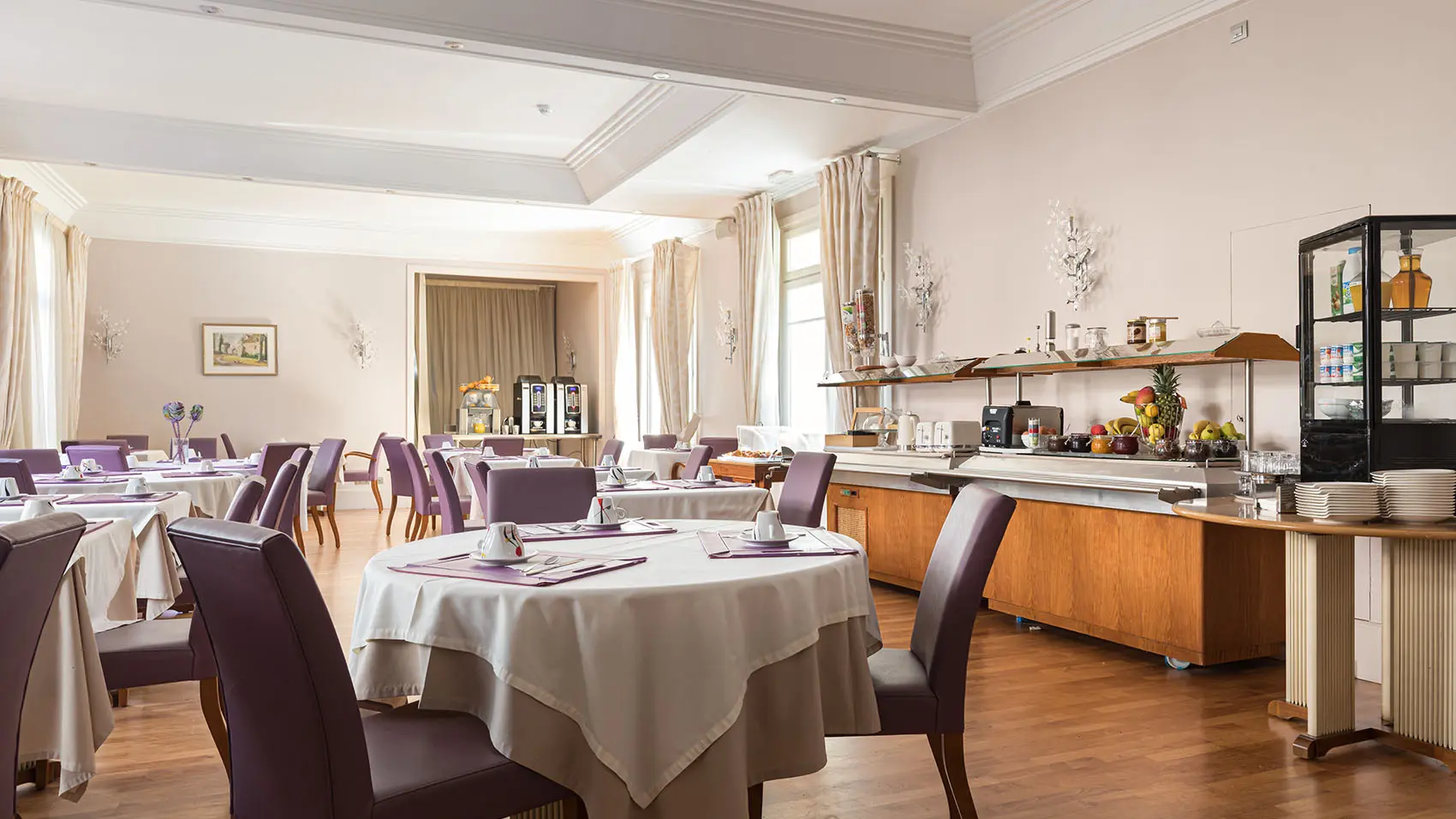 Salle de restaurant - Petit déjeuner