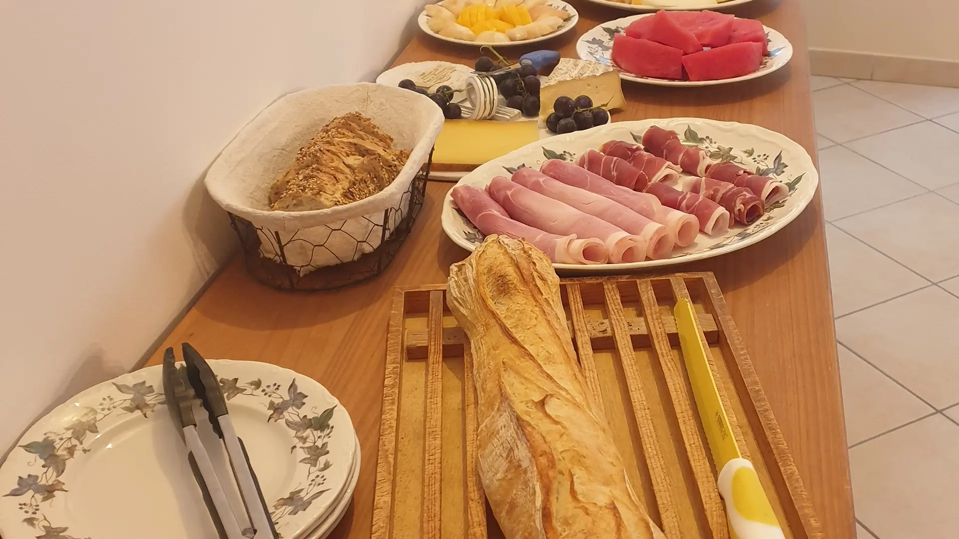 Petit déjeuner - buffet