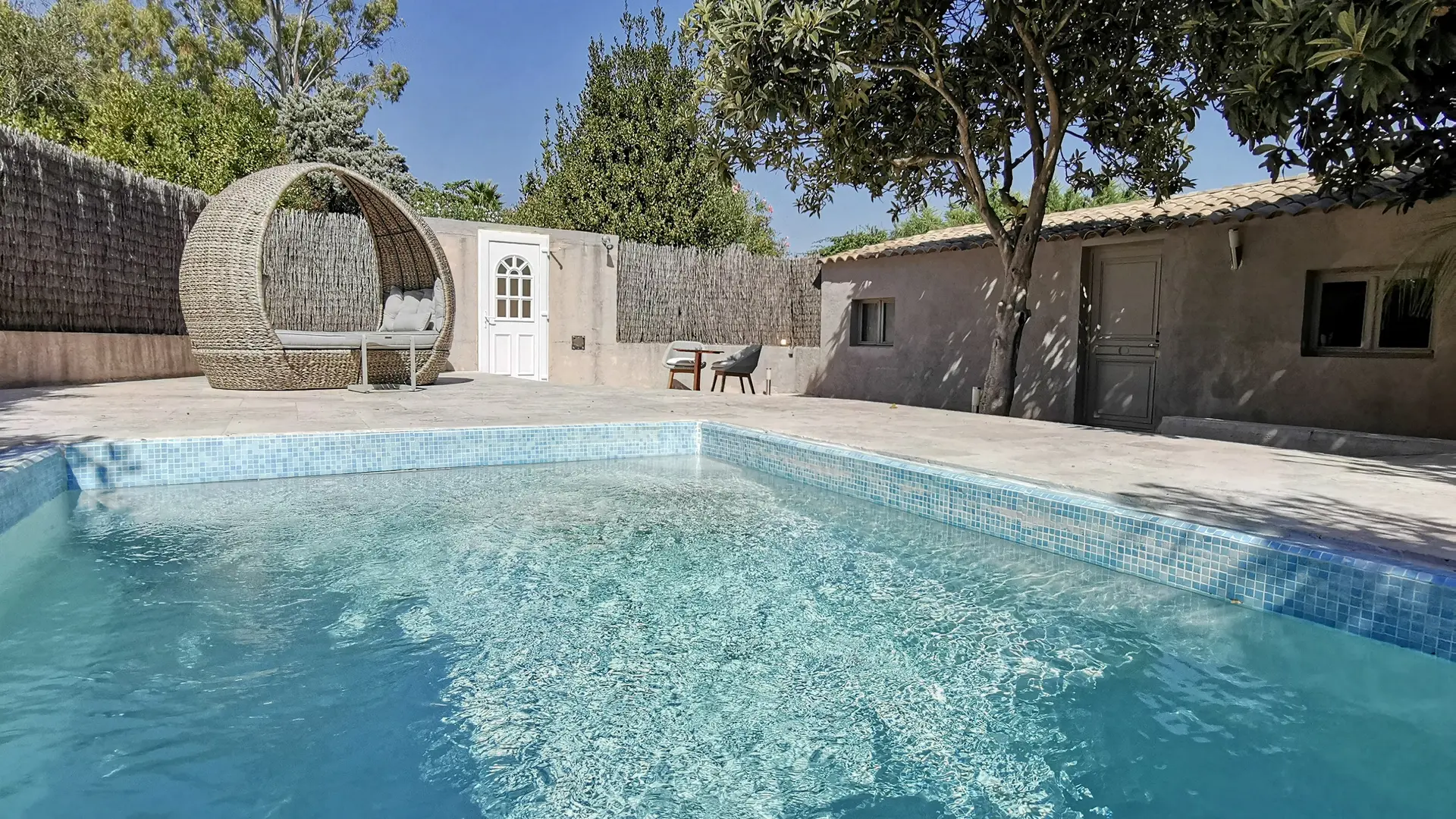 Piscine privée suite La Villa Dune