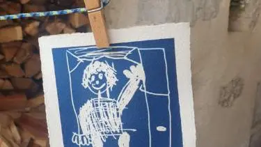 Atelier cyanotype