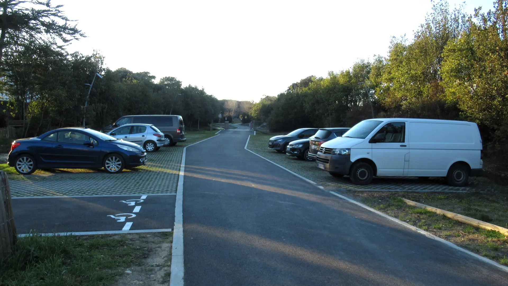 aparcamiento de Tamaris