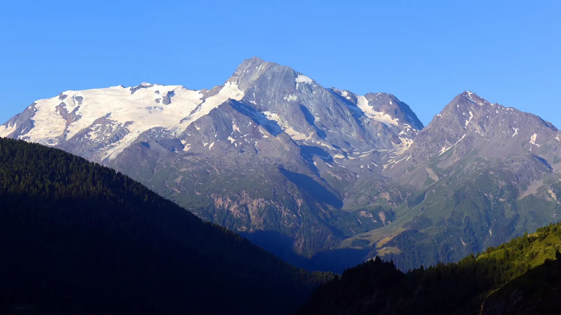 Vue sur le Mont Pourri