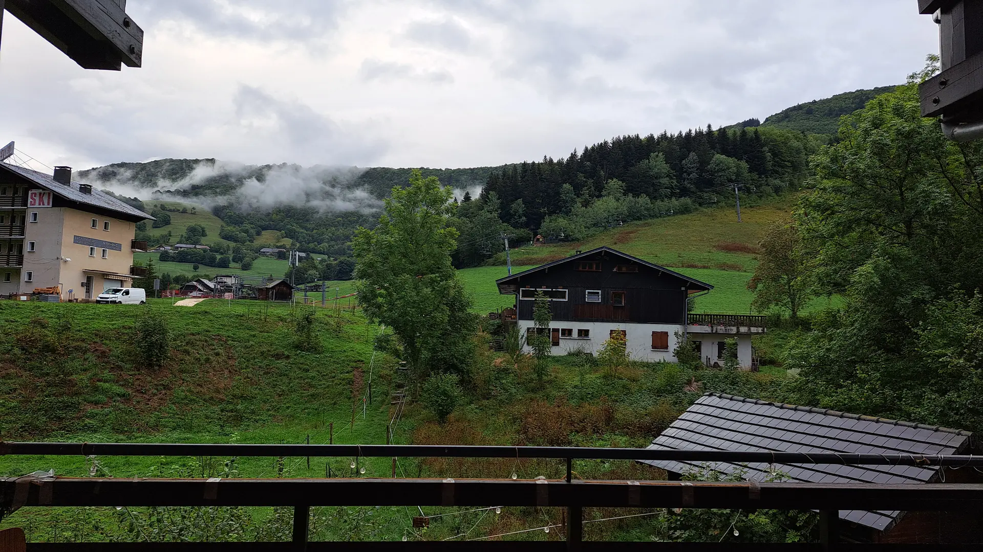 Vue depuis la terrasse