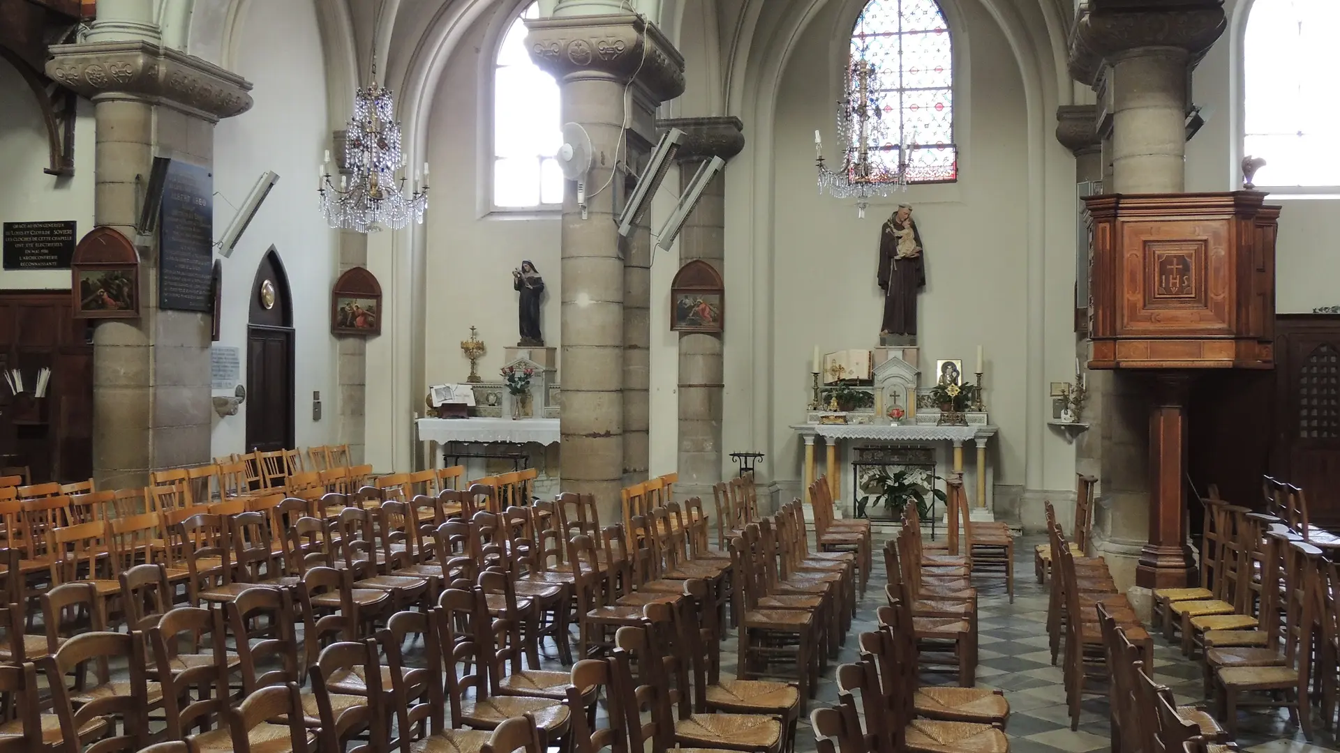 Intérieur de la chapelle