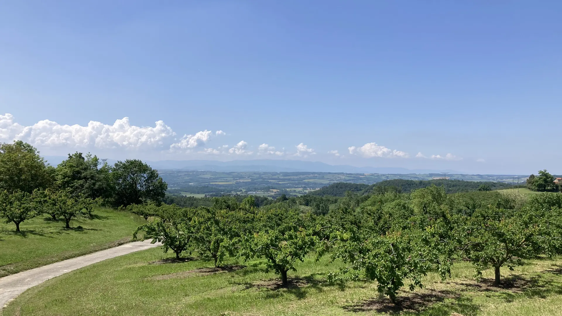 Vue sur la Drôme des Collines