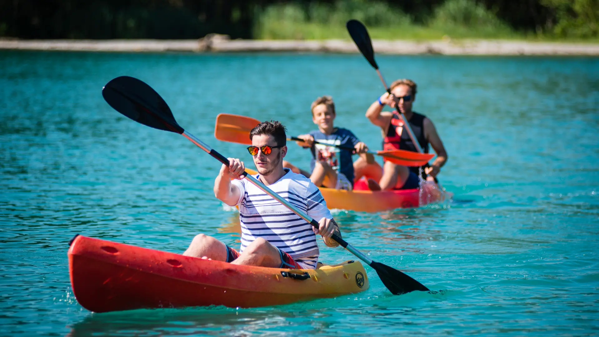 Stage encadré pour la pratique du kayak