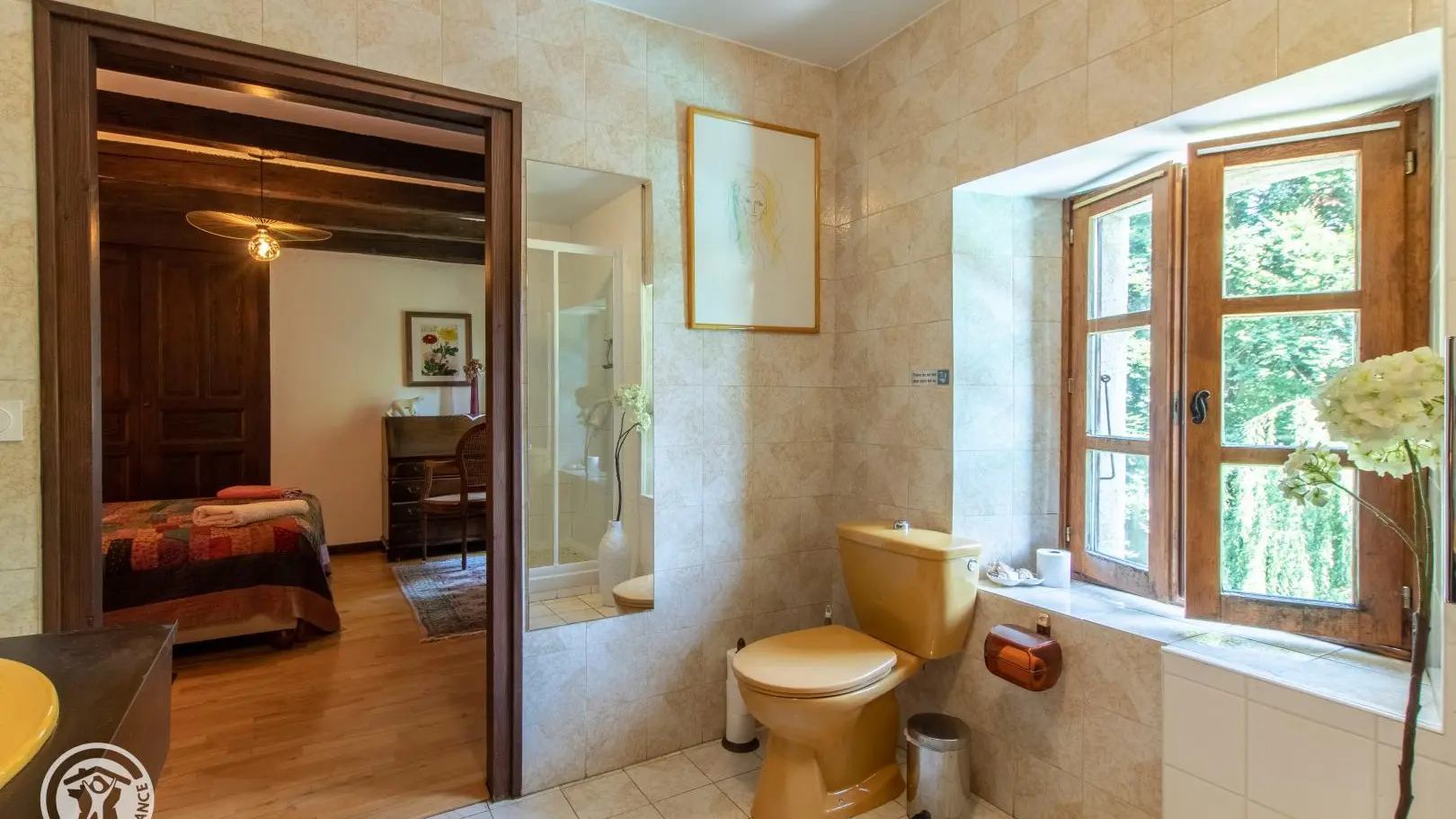 Chambre 4 avec salle d'eau privative