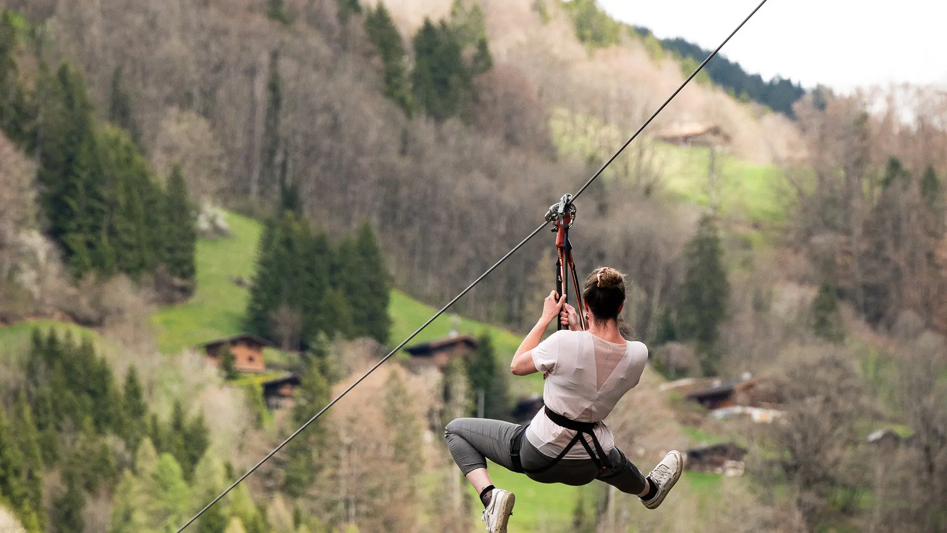 Parcours aventure en forêt :  la Forêt des Dodes_Le Grand-Bornand