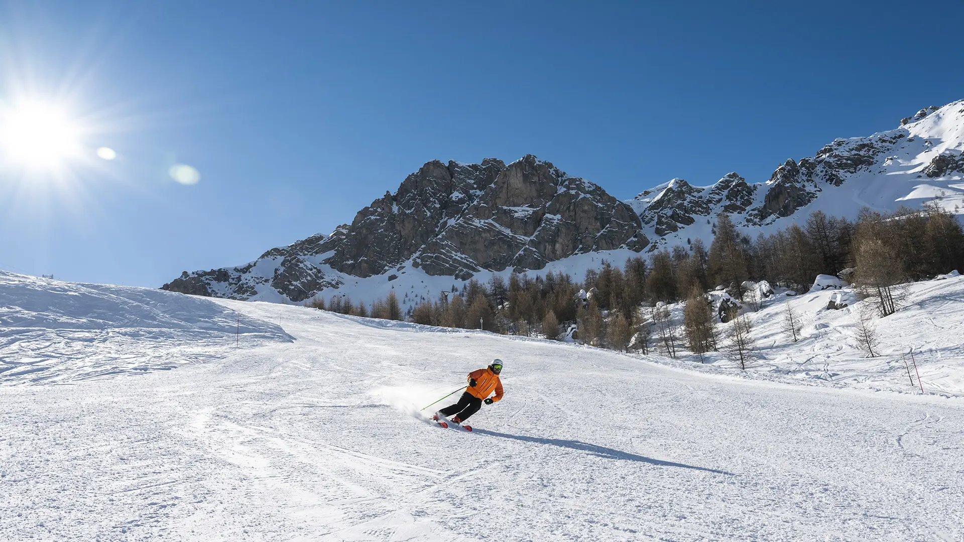 Domaine skiable du Sauze - Sauze 1700