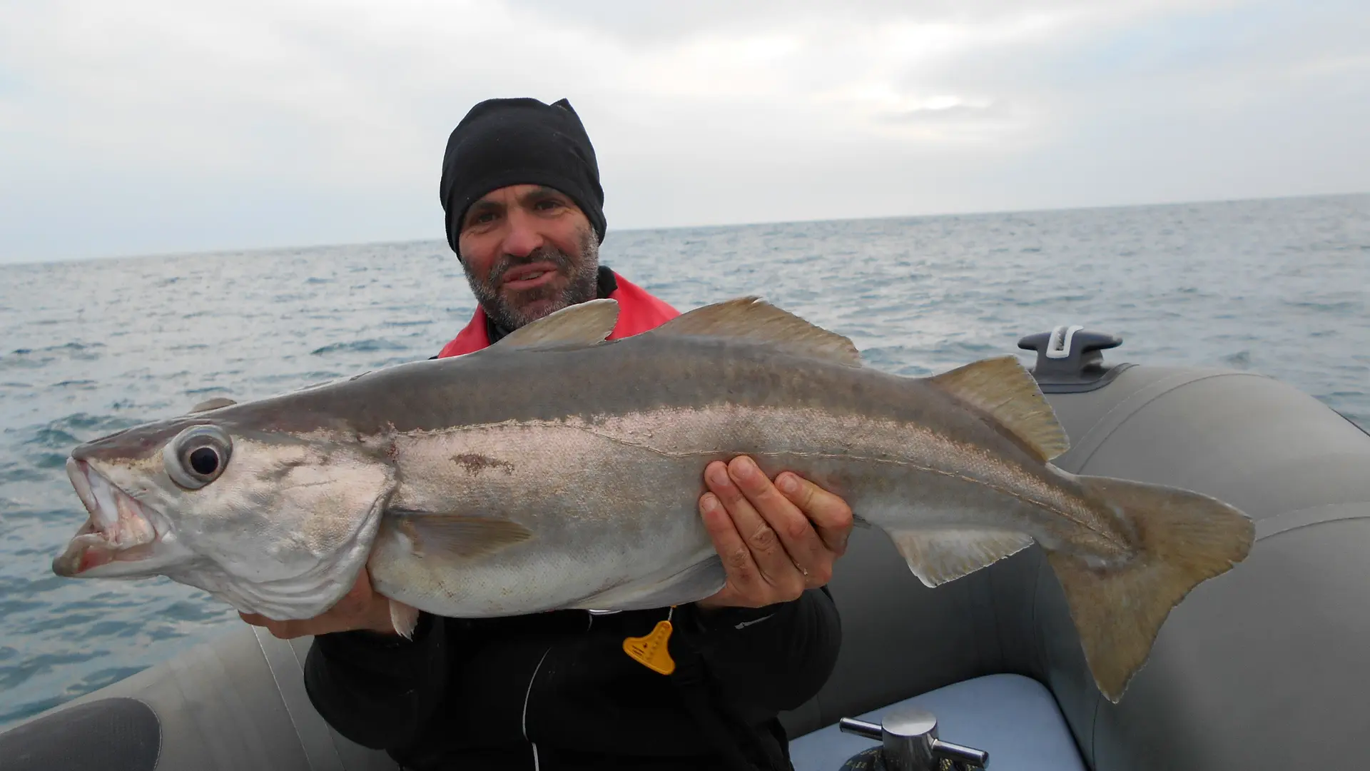 Pesca en el mar con cebos