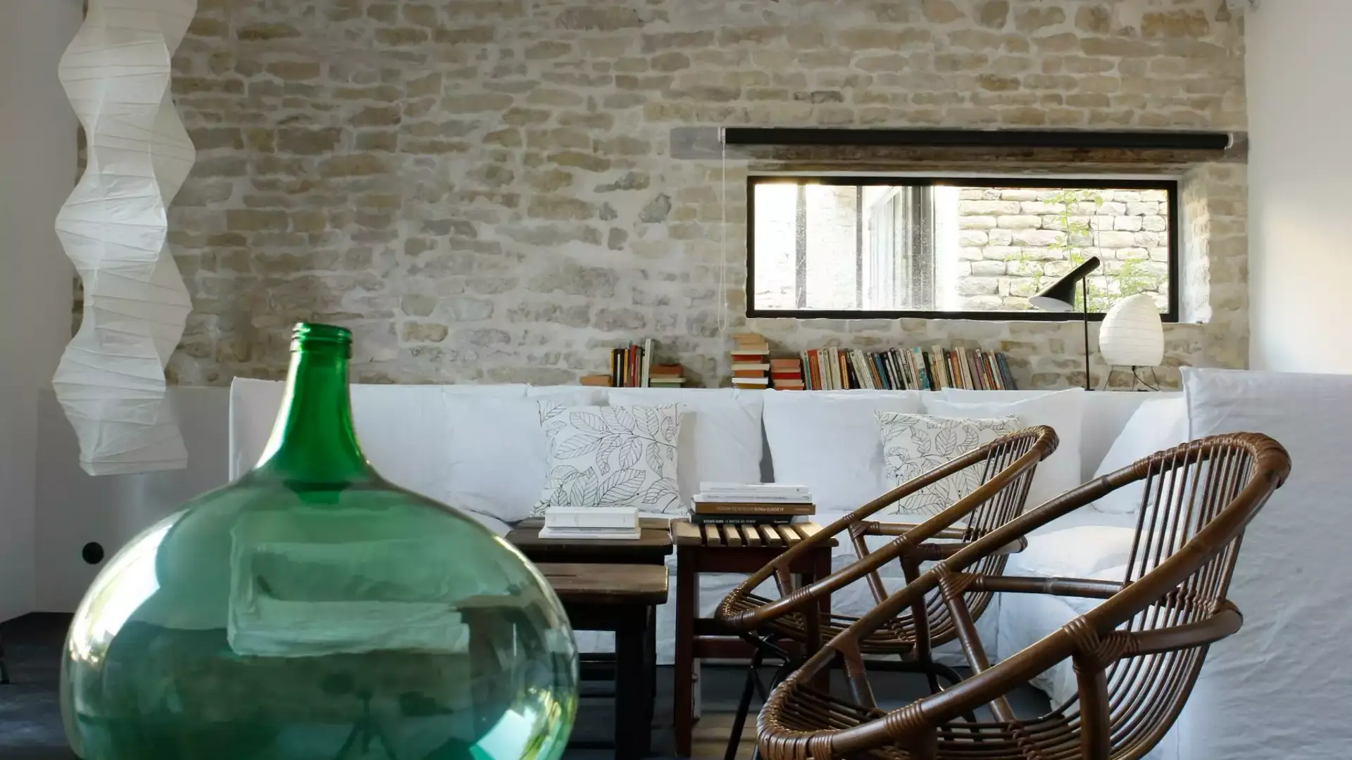 Salon de la villa Victoire