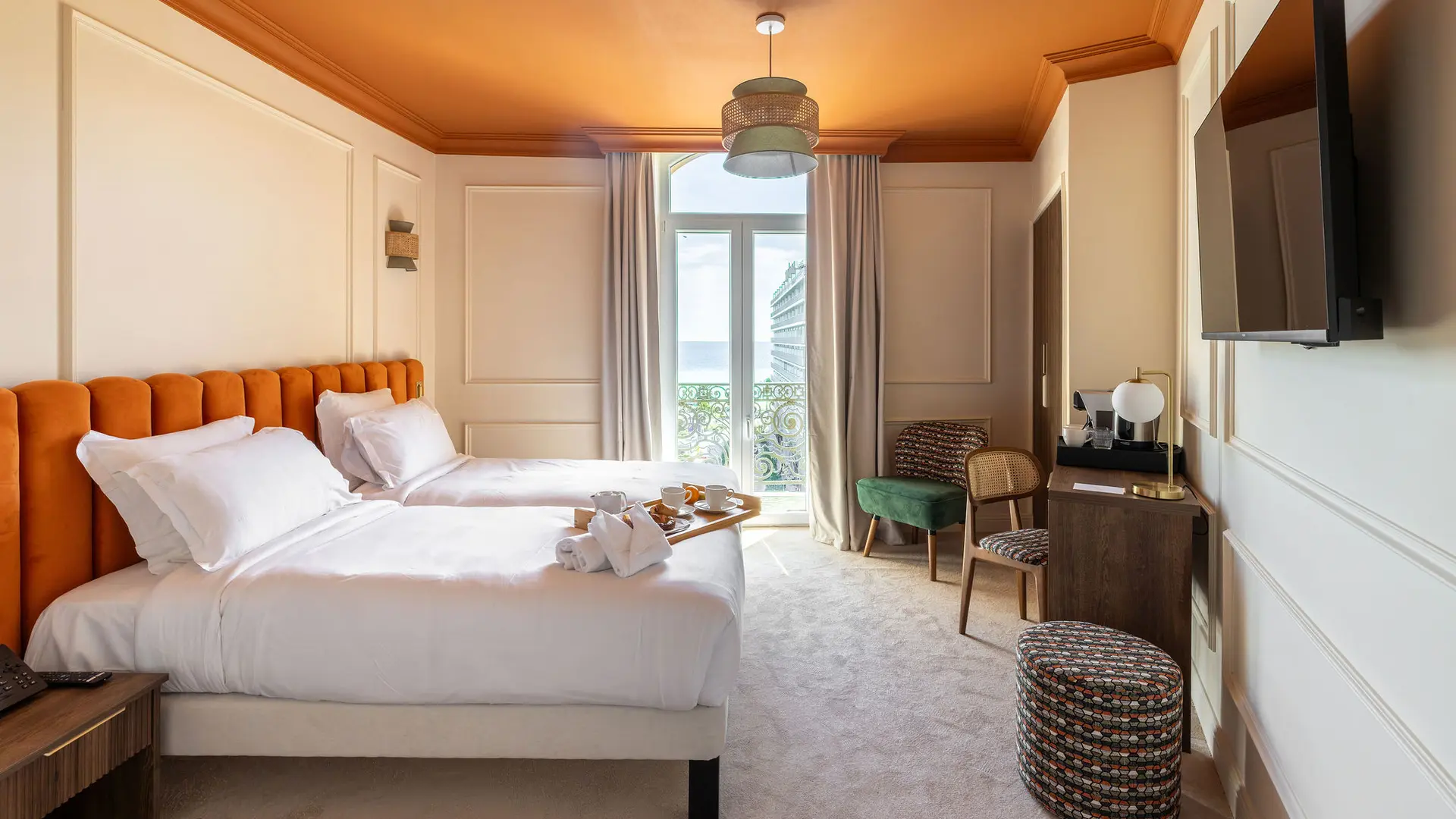 chambre supérieure vue mer