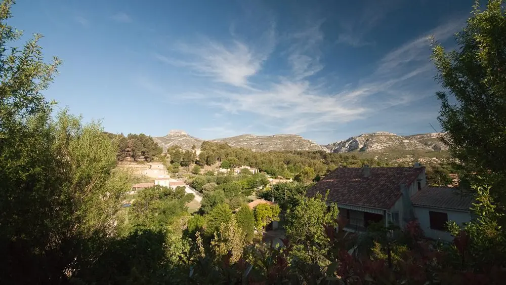 Paysages de Pagnol vue du jardin