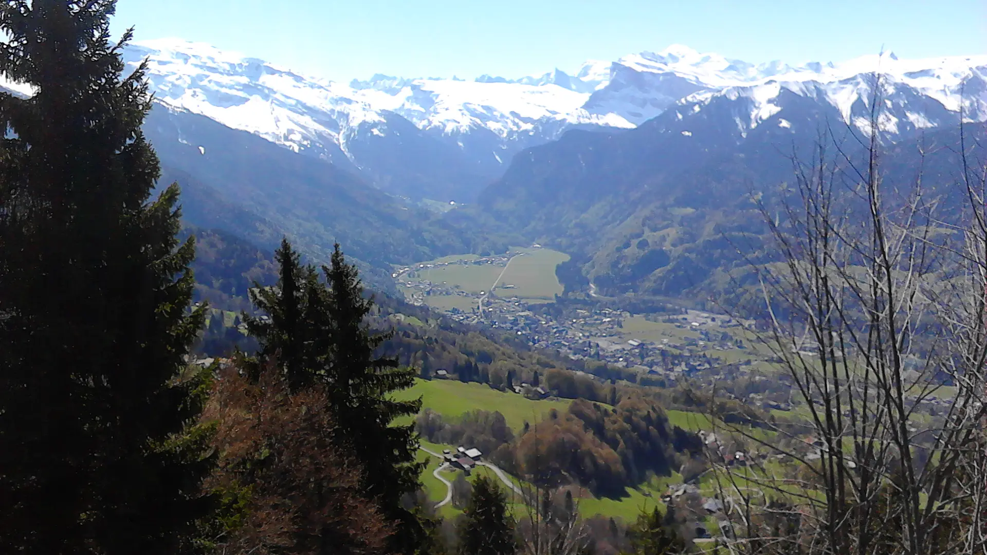 vue du chalet