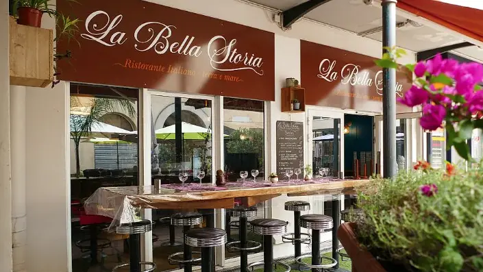 Entrée du restaurant