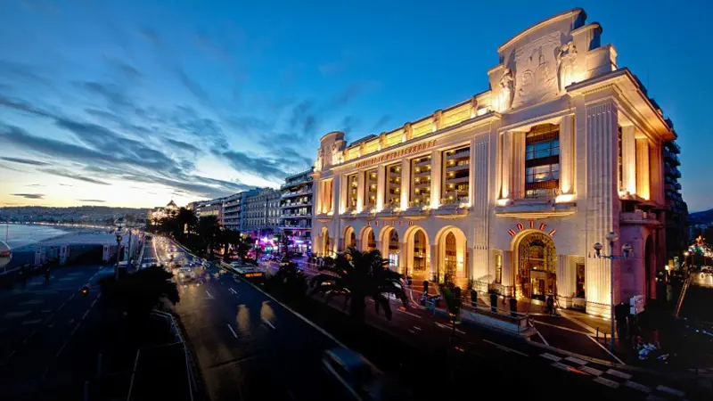 Façade de l'hôtel