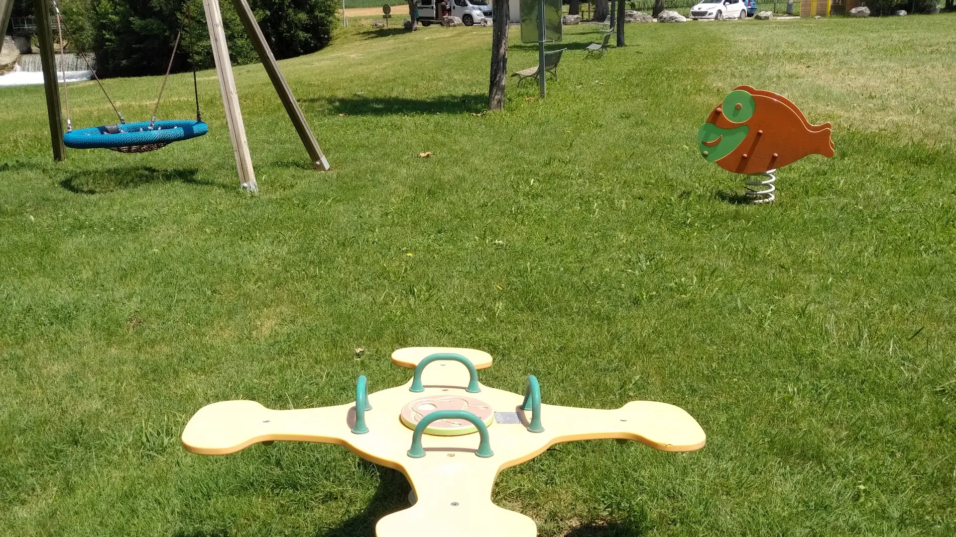 aire de jeux de Lauzerte