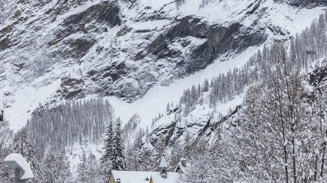 Premières neiges à Ailefroide