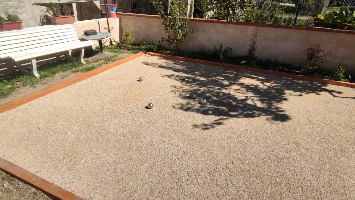 terrain de pétanque