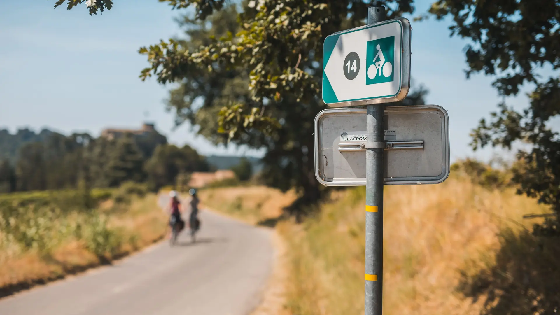 Pays d'Aigues à vélo - Balisage