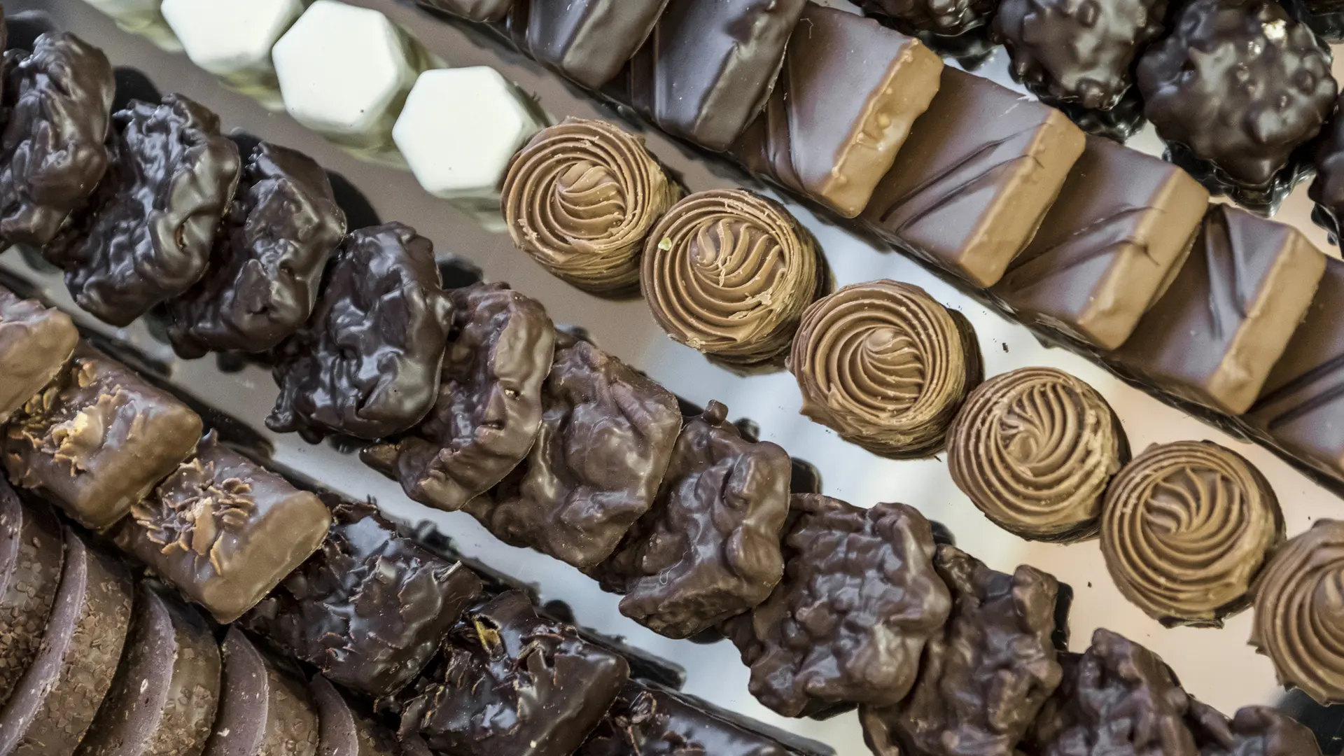 Plateau de chocolats