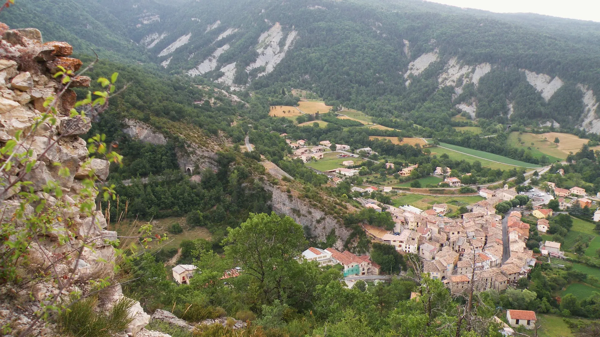 Le Fugeret vu de la tour Murat