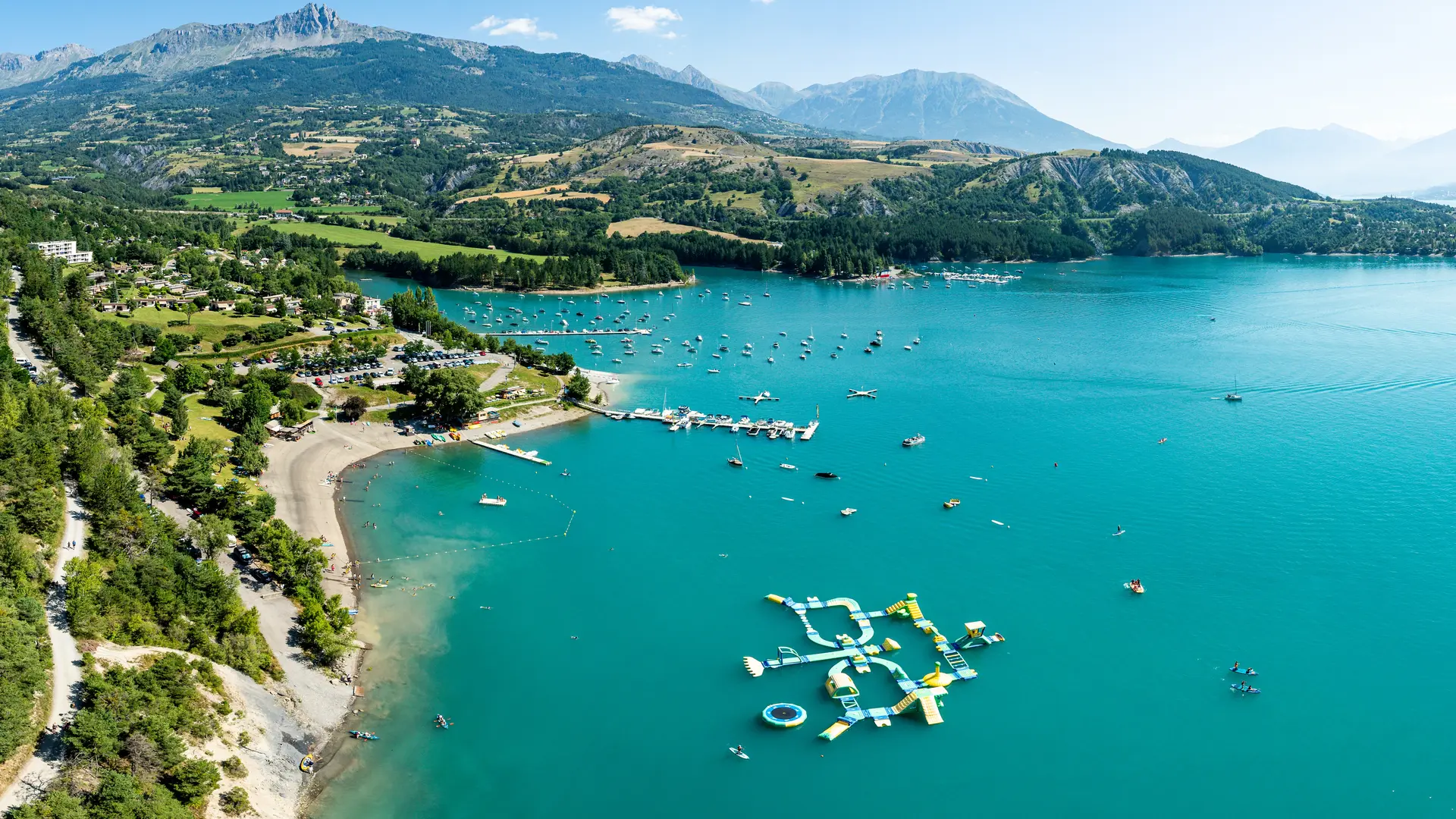 Plage des Pommiers, Baie St-Michel - Chorges