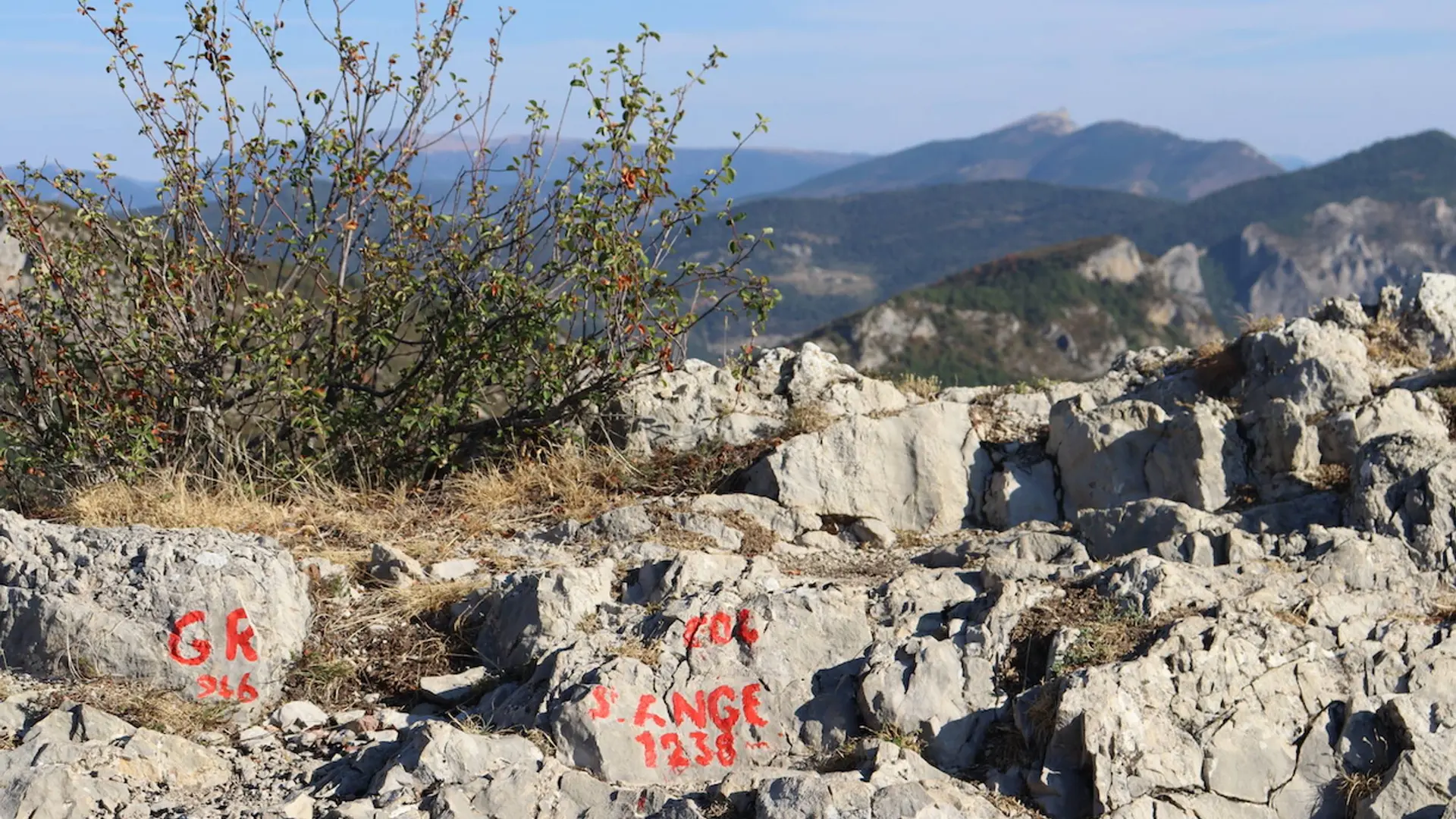 Le belvédère du col Saint-Ange