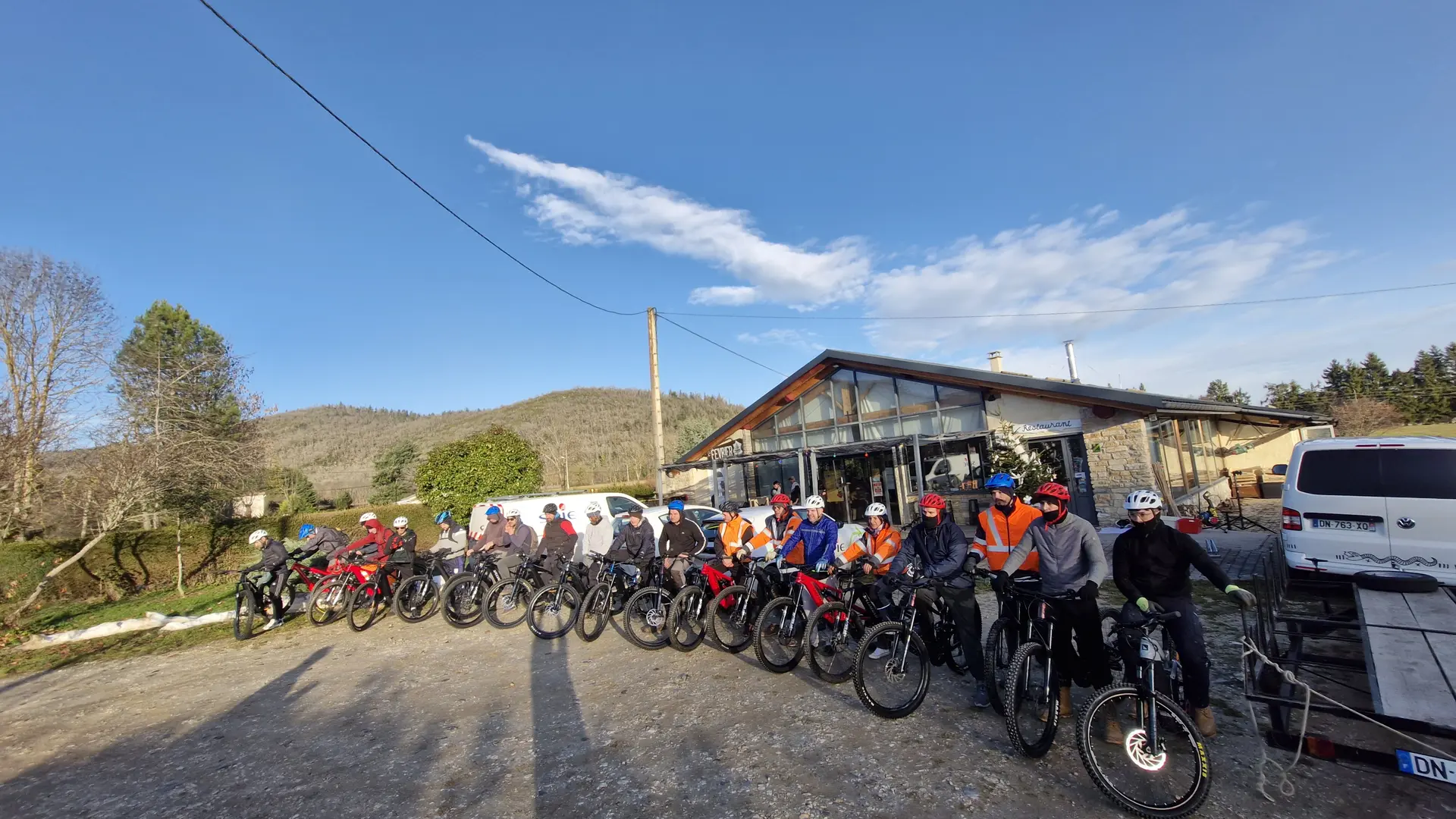 Un parc matériel de vélo