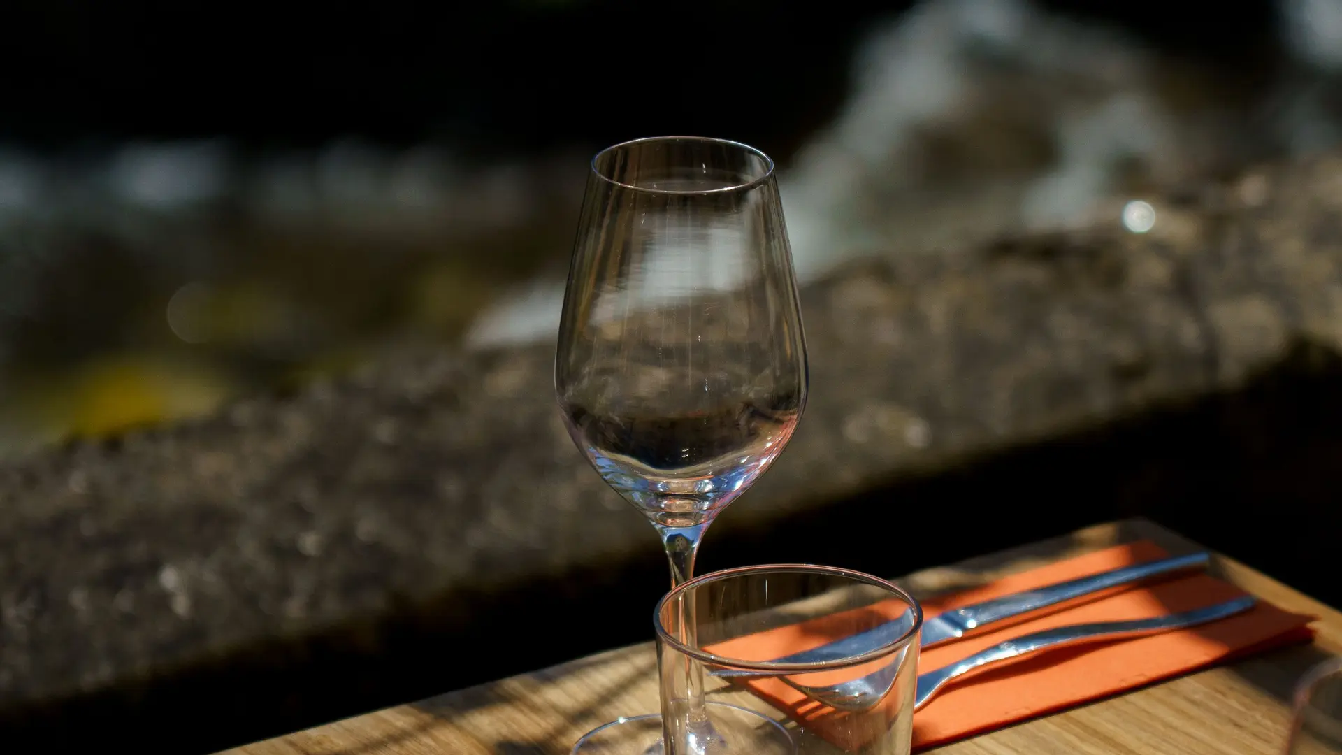 Jeux d'ombres sur la terrasse