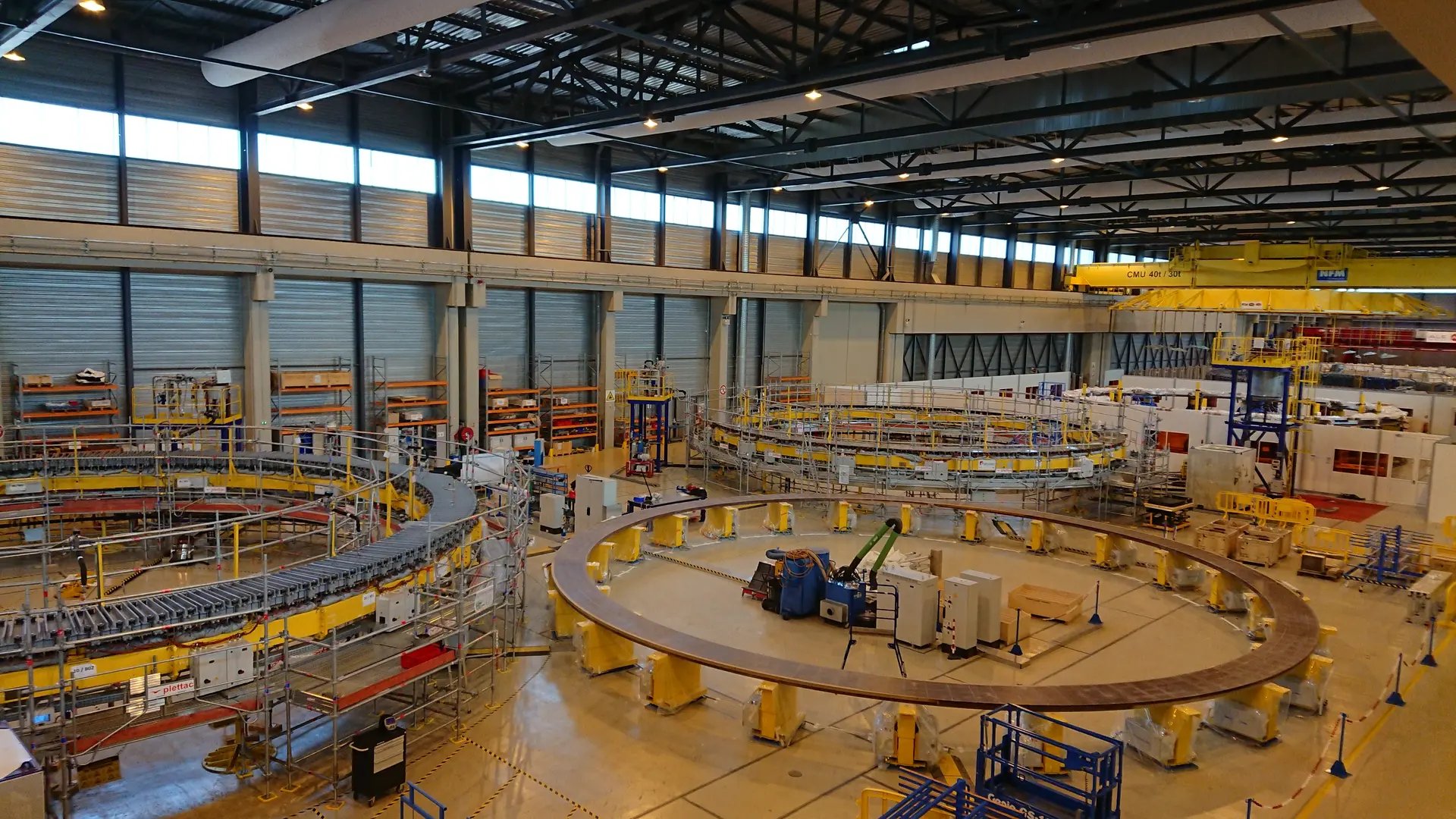 Visite guidée de l'usine de montage