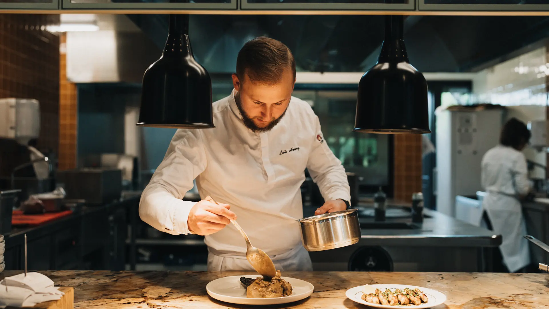 Cuisine ouverte Le Jacques