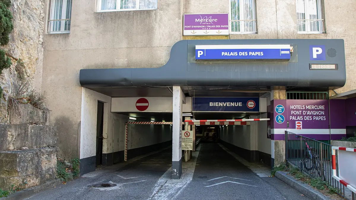Parking Palais des Papes_Avignon
