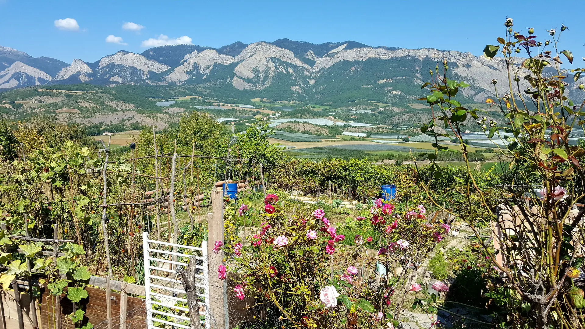 Panorama depuis le village perché de Ventavon