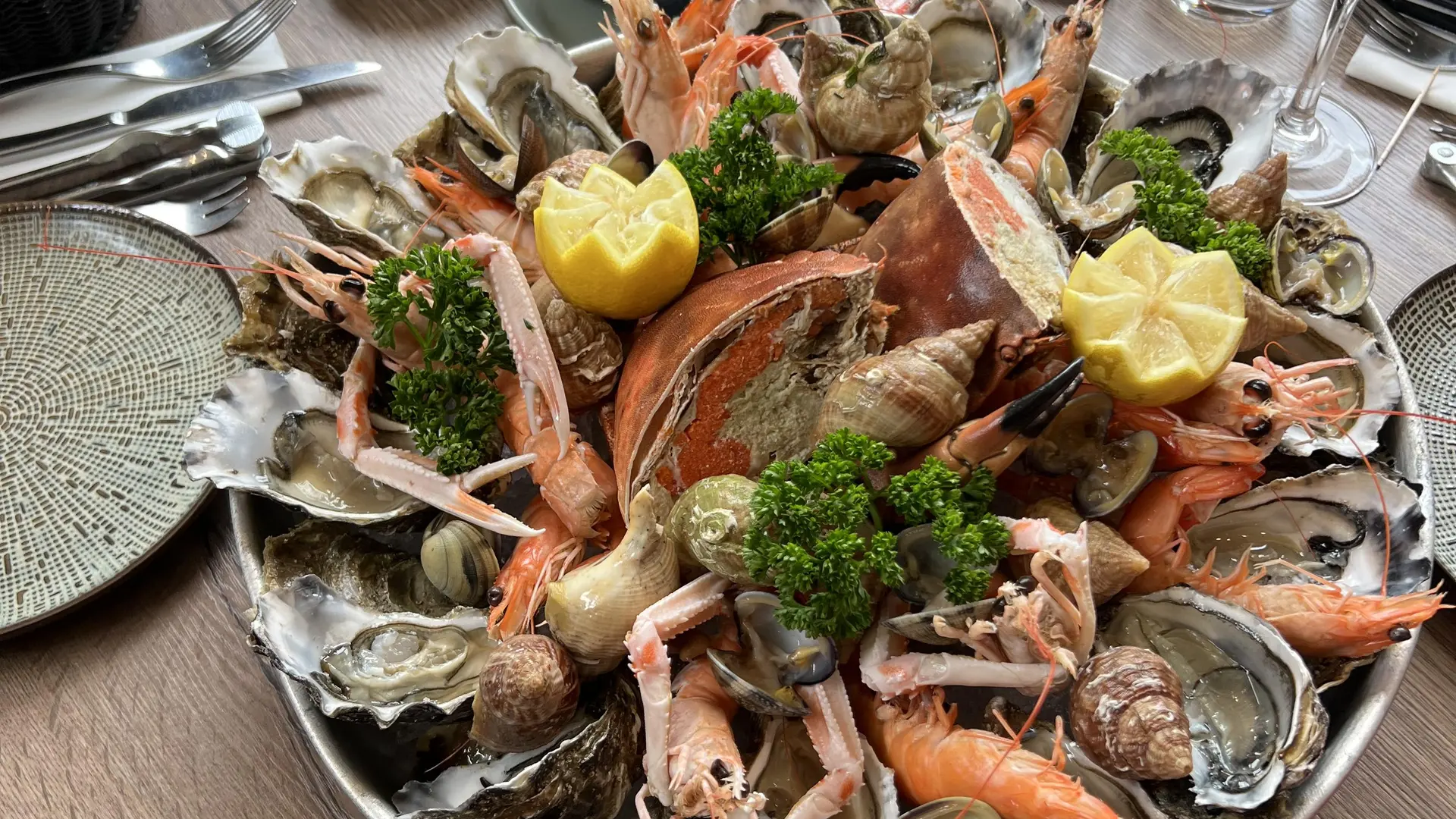 Plateau de fruits de mer