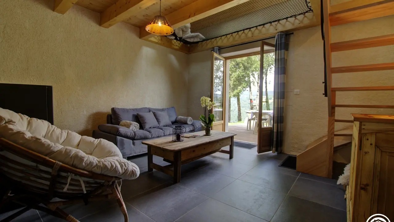 Un accès à la terrasse sans vis à vis