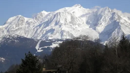 la chaine du mt blanc